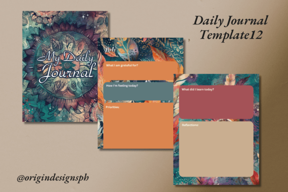 Canva Daily Journal Template12: A Unique Tool for Daily Planning
