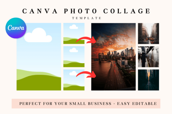 Canva Photo Collage Frame Template: Instant Visual Polish