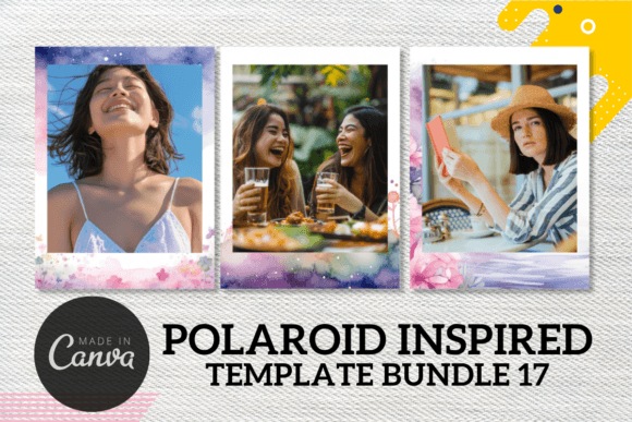 Canva Template Polaroid 17: A Modern Twist on Vintage Charm