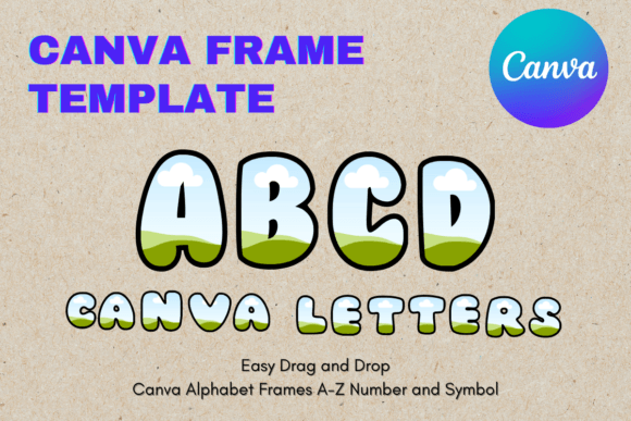 Design Custom Sublimation Letters with Canva Frames