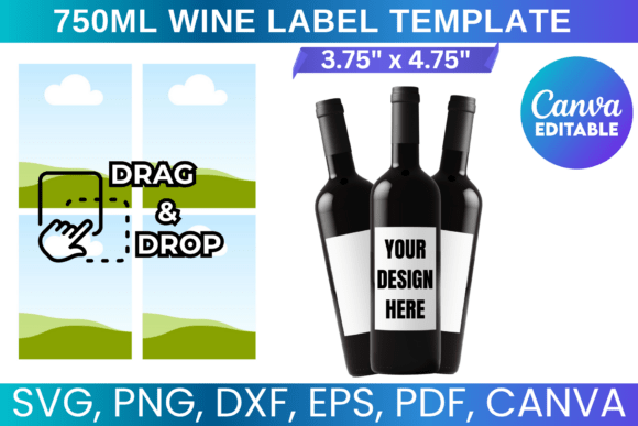 Design Professional Wine Bottle Labels for Any Occasion