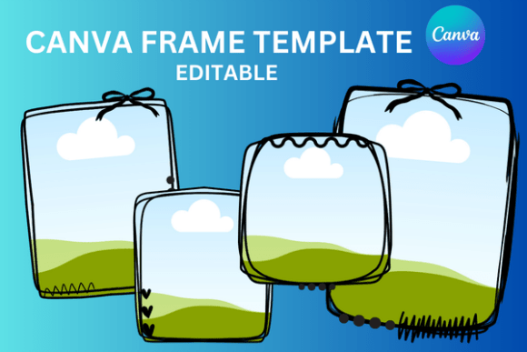 Doodle Borber Coquette: Unlocking Playful Branding with This Canva Frame