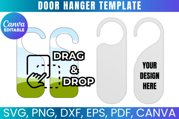 Door Hanger Template: Your Complete SVG Design Bundle