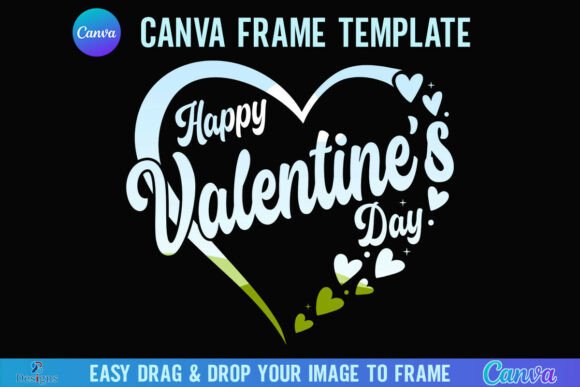 Effortless Valentine's Graphics with a Canva Heart Frame