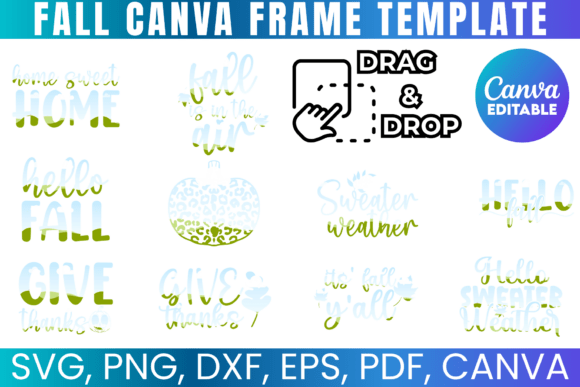 Fall Canva Bundle: Autumn Canva Designs for Every Project