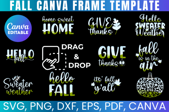 Fall Canva Bundle: Pumpkin Season Designs