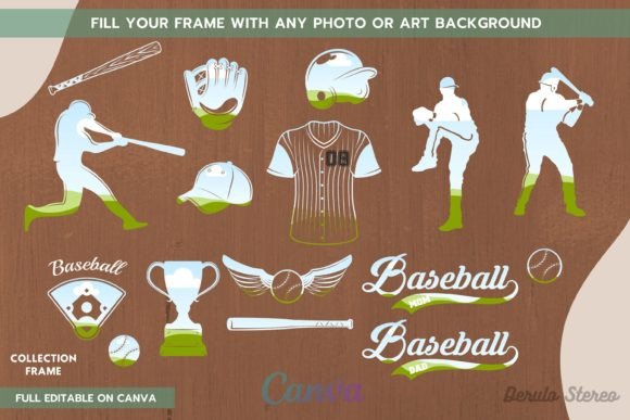 Unlocking Creative Projects with Baseball Collection Canva Frames